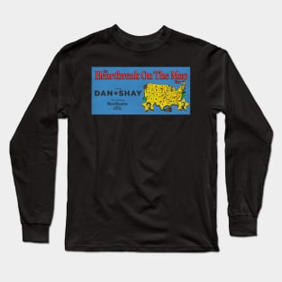 Dan + Shay the heartbreak on the map tour Long Sleeve T-Shirt